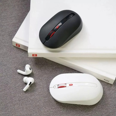 Picture of Xiaomi Youpin Miiiw Wireless Mute Mouse 800/1200/1600DPI Multi-speed DPI Mute Button 2.4GHz Wireless Receiver Silent Mouse