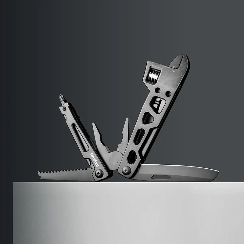 Picture of Xiaomi NexTool 9 In 1 Multi-Function wrench k-nife Folding Tool Multi-Purpose Pliers Wood Saw Slotted Screwdriver Kitchen Cutter