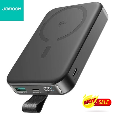 Picture of JOYROOM JR-PBM11 Qi2 10000mAh 22.5W Magnetic Power Bank Kickstand Wireless Charger
