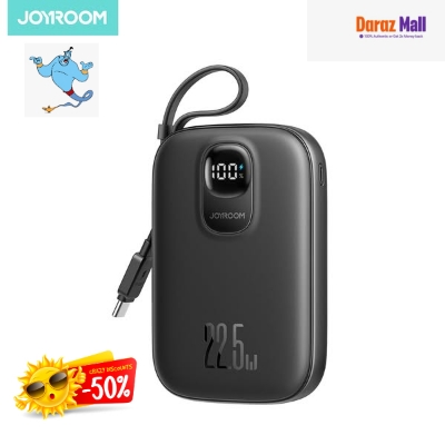 Picture of Joyroom JR-PBF17 10000mAh 22.5W Fast Charging Power Bank with Type-C Cable