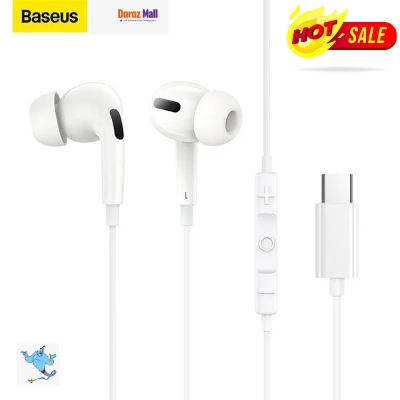 Picture of Type C Baseus Encok in-ear C18 Wired Earphones For Smartphone iPad Pro Laptop