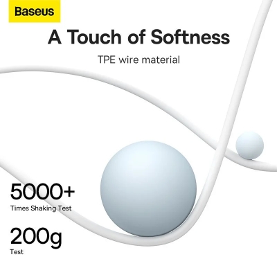 Picture of Type C Baseus Encok in-ear C18 Wired Earphones For Smartphone iPad Pro Laptop