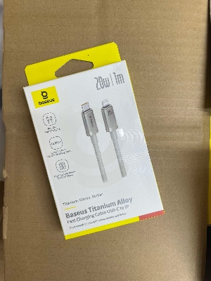 Picture of Baseus Cable PD 100W Type-C to Type-C For Iphone 15 16 Series Macbook Samsung Pixel Titanium Alloy Fast Charging Data Cable