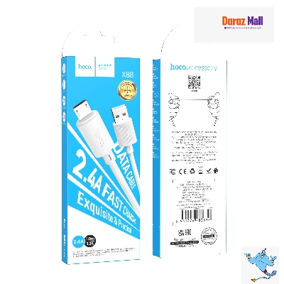 Picture of Hoco X88 Gratified Charging Data Cable For Micro (Packaged)