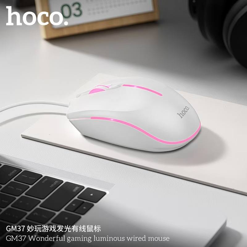 Picture of HOCO GM37 Wonderful gaming luminous wired mouse