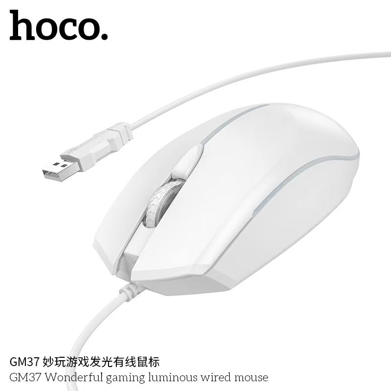 Picture of HOCO GM37 Wonderful gaming luminous wired mouse