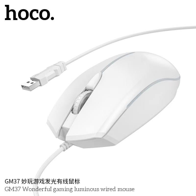 Picture of HOCO GM37 Wonderful gaming luminous wired mouse