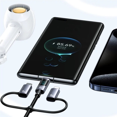 Picture of USAMS SJ713 60W Fast Charging 6-in-1 Display Display Data Cable