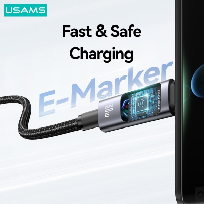Picture of USAMS SJ713 60W Fast Charging 6-in-1 Display Display Data Cable