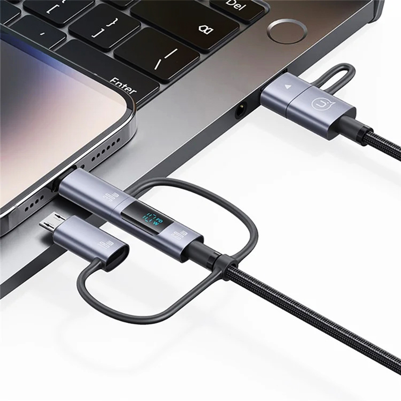 Picture of USAMS SJ713 60W Fast Charging 6-in-1 Display Display Data Cable