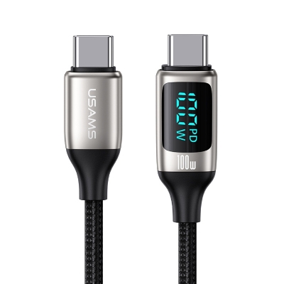 Picture of USAMS US-SJ559 Type-C to Type-C D100W Fast Charge Digital Data Cable 10ft