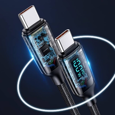 Picture of USAMS US-SJ559 Type-C to Type-C D100W Fast Charge Digital Data Cable 10ft