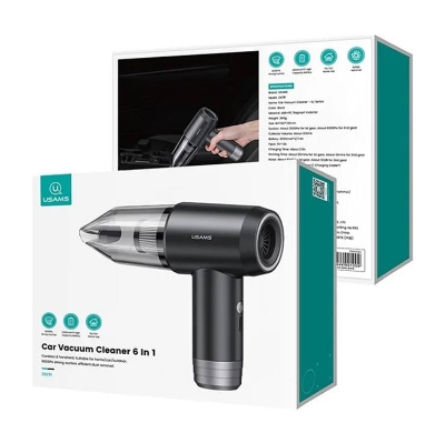 Picture of USAMS ZB291 Car Vacuum Cleaner Multi-Functional 6-in-1 Wireless Car Cleaner XJ Series