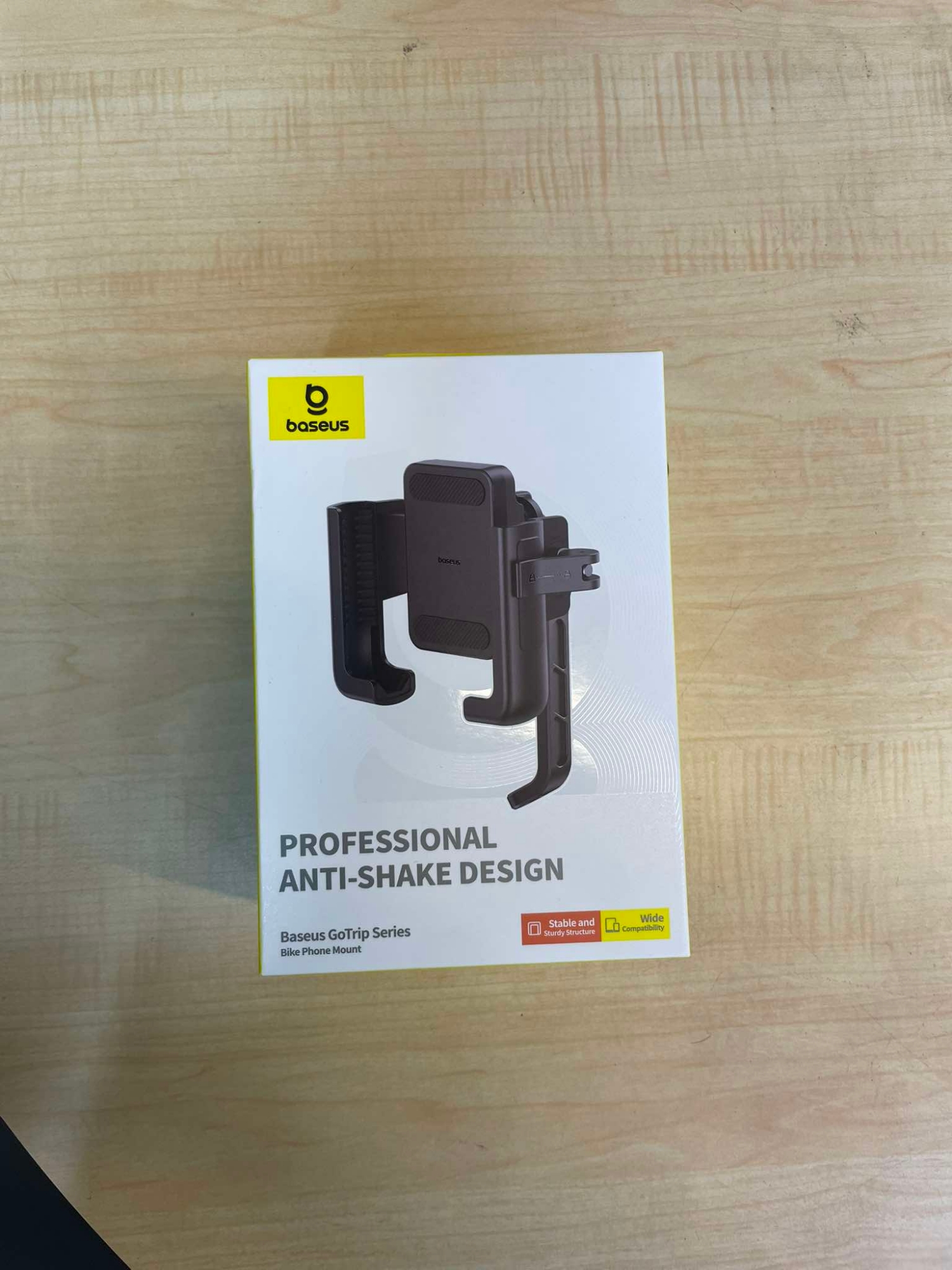 Picture of Baseus GoTrip Series Bike Phone Mount Rearview Mirror Version Cluster-Black