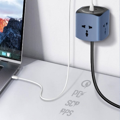 Picture of LDNIO SC3319 6-in-1 65W Power Socket Cube Fast & Universal
