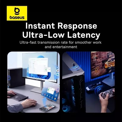 Picture of Baseus Bluetooth Receiver Encok BA04+ 5.4 Version 20M Long Distance Connection
