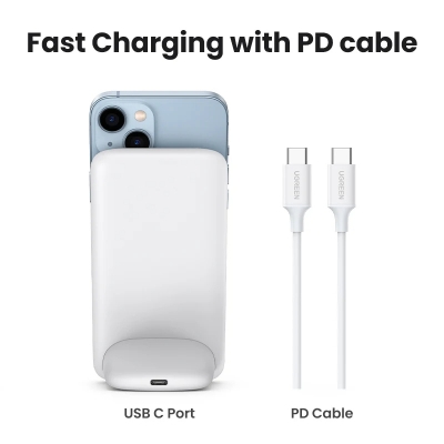 Picture of UGREEN 15W Wireless Charger Stand | Supports Wireless Qi Charging Function