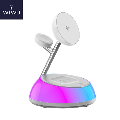 Picture of WiWU Aurora Qi2 3in1 15W Wireless Charger