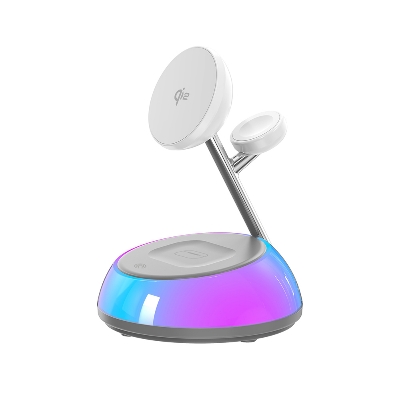 Picture of WiWU Aurora Qi2 3in1 15W Wireless Charger