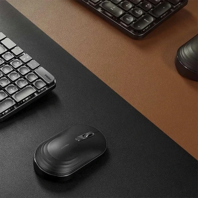 Picture of XIAOMI Mijia Office Mouse Pad Double Layer Solid Color Leather Cork Gaming Desk Dirt Resistant Large Waterproof For Mouse Pad