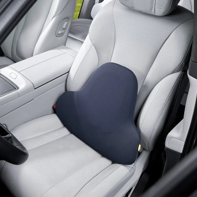 Picture of Baseus PrimeTrip VH1 Breathable Car Lumbar Pillow Memory Foam Protection Lumbar Backrest Cushion 3D Hollow Structure Car Cushion