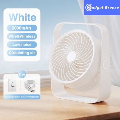 Picture of RTAKO D06 Desktop Dual-Layer Circulating Fan