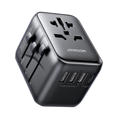 Picture of JOYROOM JR-TCW01 17W Universal Travel Adapter(Black)