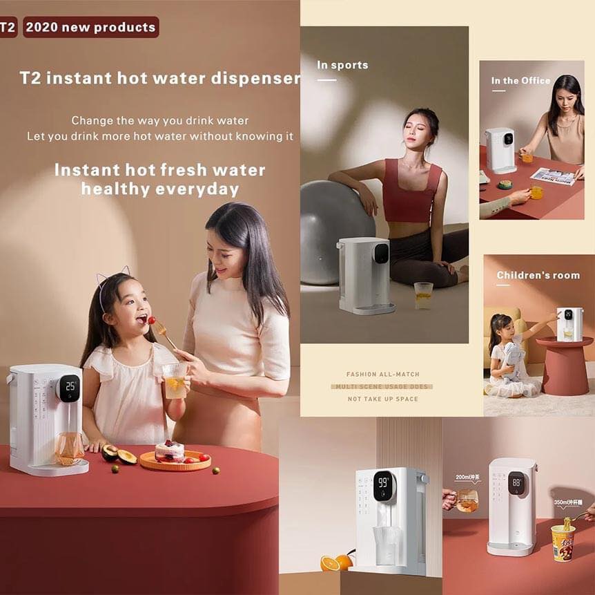 Picture of Xiaomi JMEY T2 Instant Hot Water Dispenser 3L – White