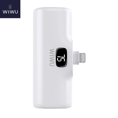 Picture of WiWU Wi-P017 Capsule Series 5000mAh 2-in-1 Lightning Power Bank