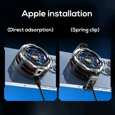 Picture of MEMO CX08 High-Power Strong Cooling Semiconductor Mobile Phone Cooler Radiator with Magnetic Attachment Clamp