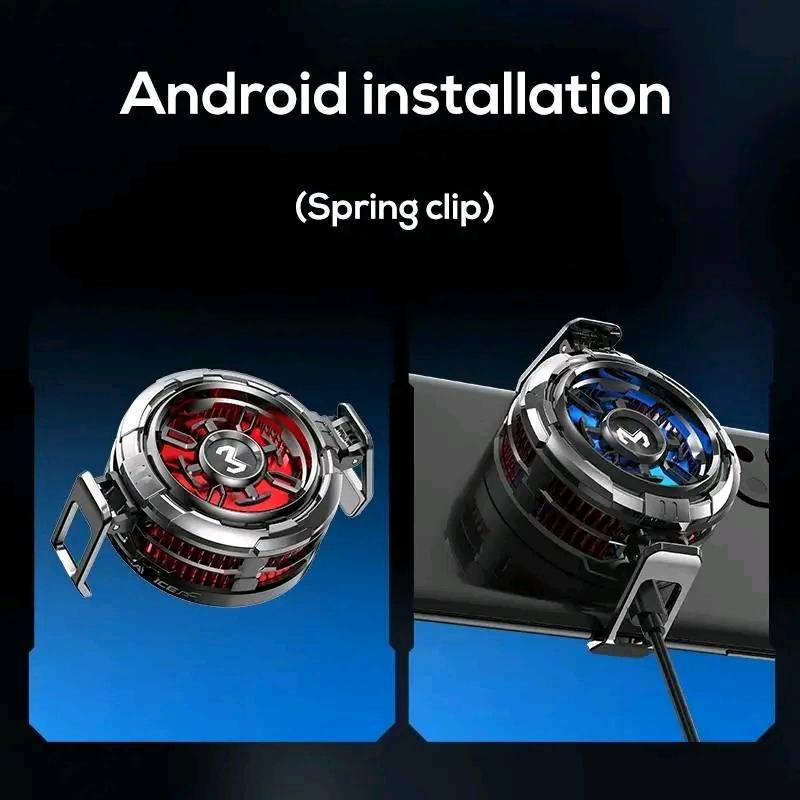 Picture of MEMO CX08 High-Power Strong Cooling Semiconductor Mobile Phone Cooler Radiator with Magnetic Attachment Clamp