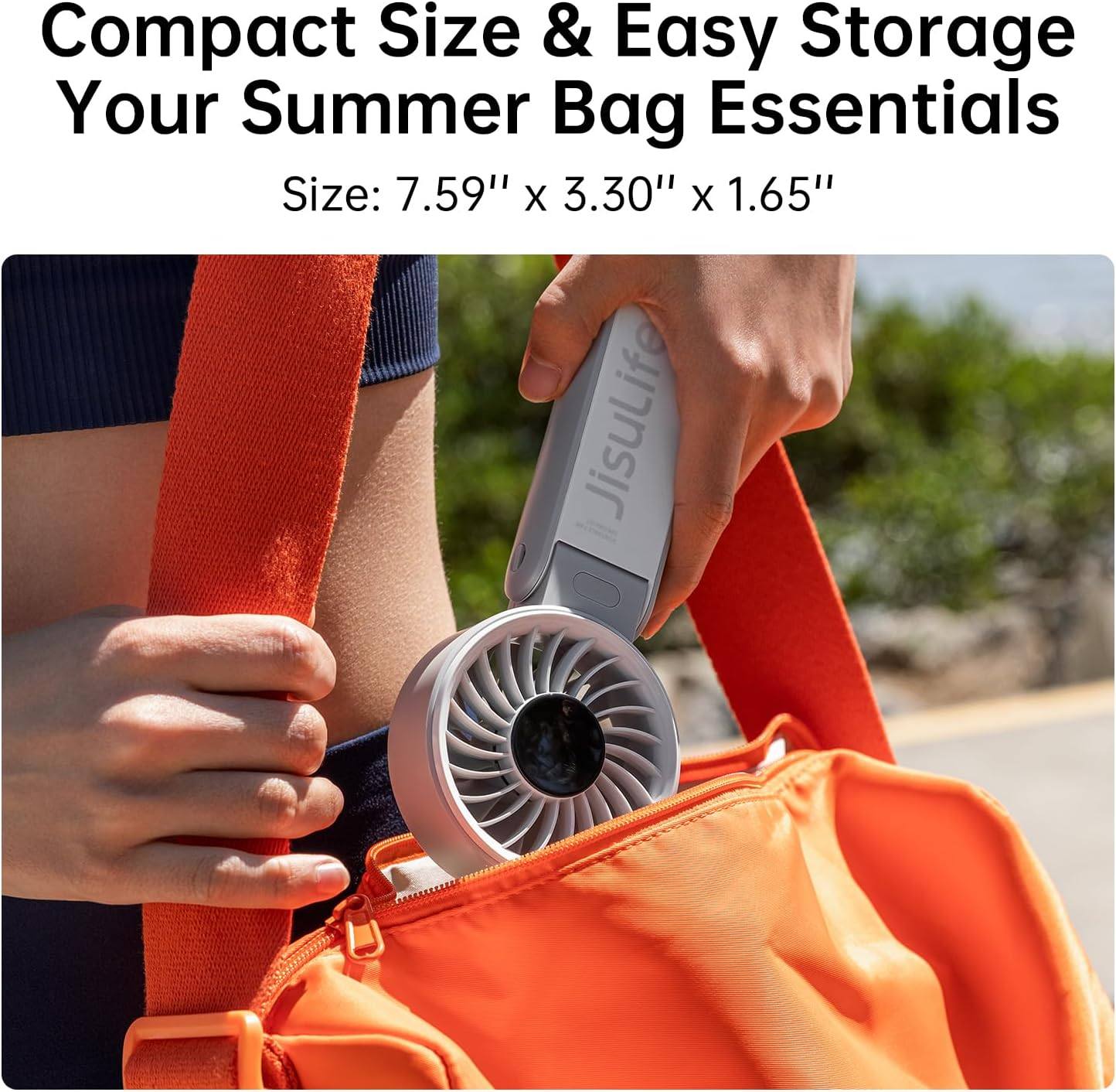 Picture of JisuLife Life7 3600mAh Rechargeable Handheld Fan