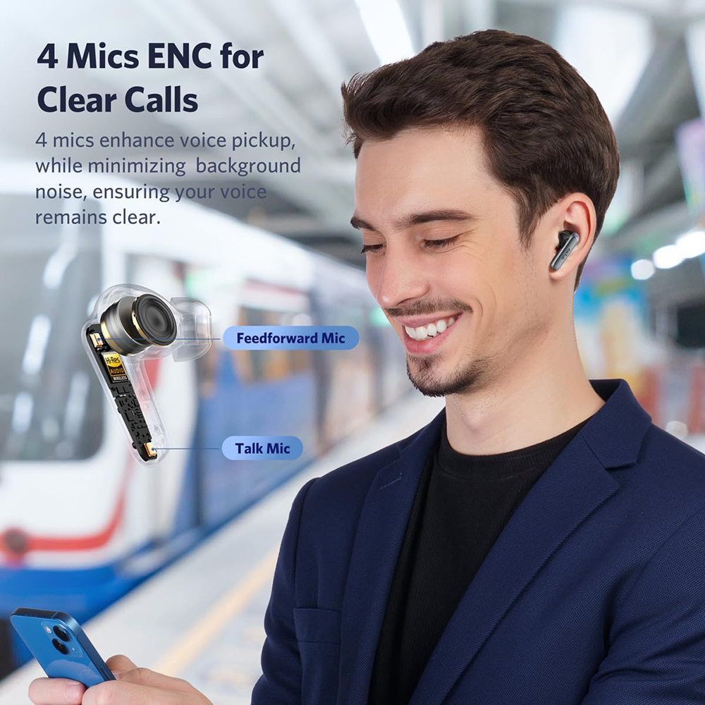 Picture of EarFun Air 2 NC ANC LDAC HiRes Audio Earbuds