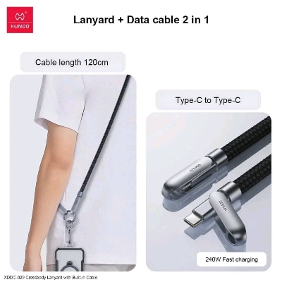 Picture of Xundd XDDC-029 Crossbody Lanyard Built 240W in Cable