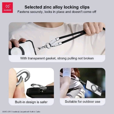 Picture of Xundd XDDC-029 Crossbody Lanyard Built 240W in Cable