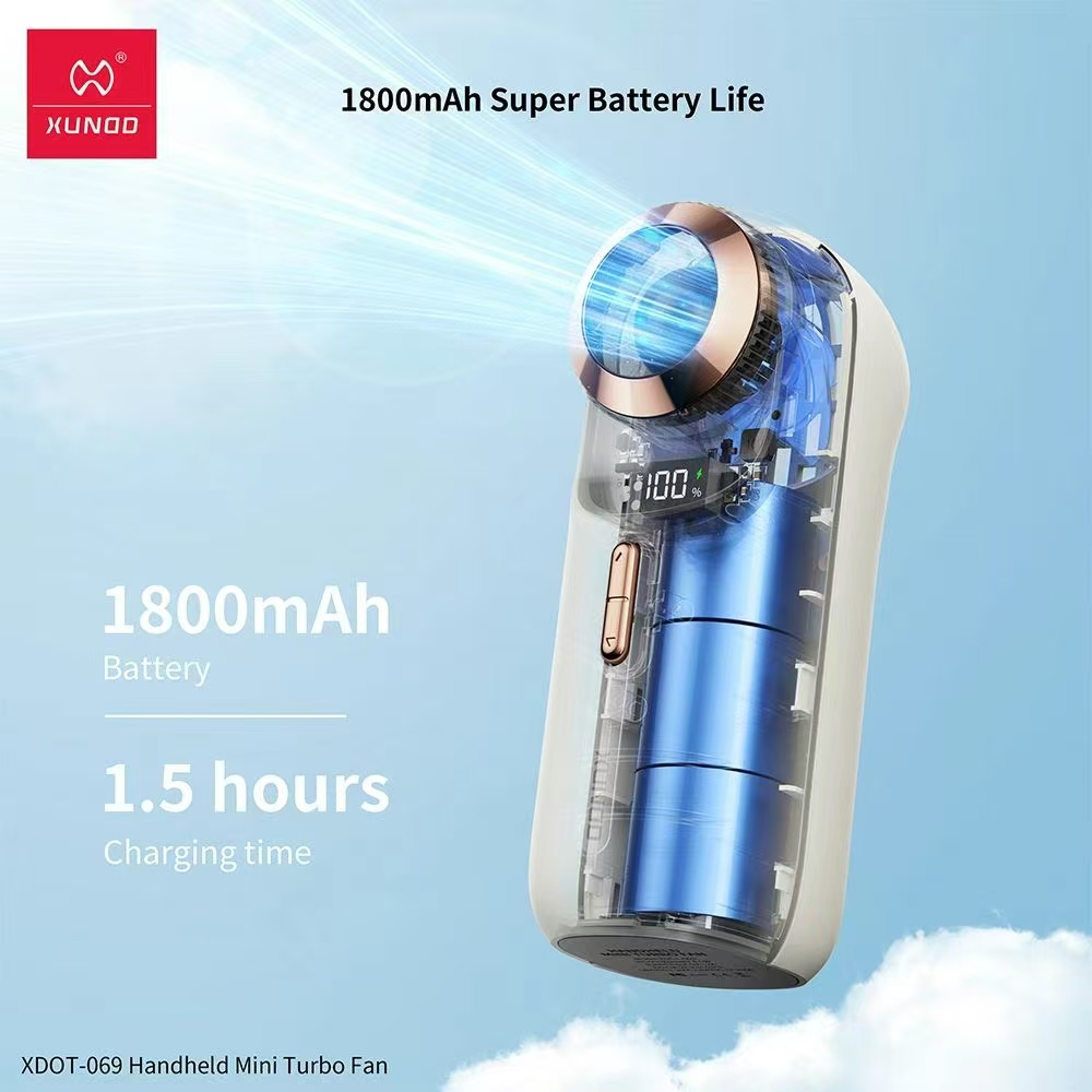 Picture of Xundd XDOT-069 Handheld Mini Turbo Fan  Battery Capacity:1800mAh