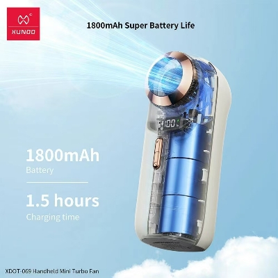 Picture of Xundd XDOT-069 Handheld Mini Turbo Fan  Battery Capacity:1800mAh