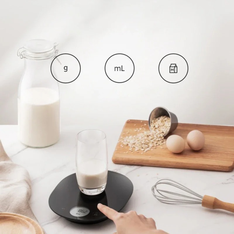 Picture of Portable Xiaomi Mijia Electronic Kitchen Scale High Precision 0.1g Home Mini Food Eletric Digital Scale Max 3kg