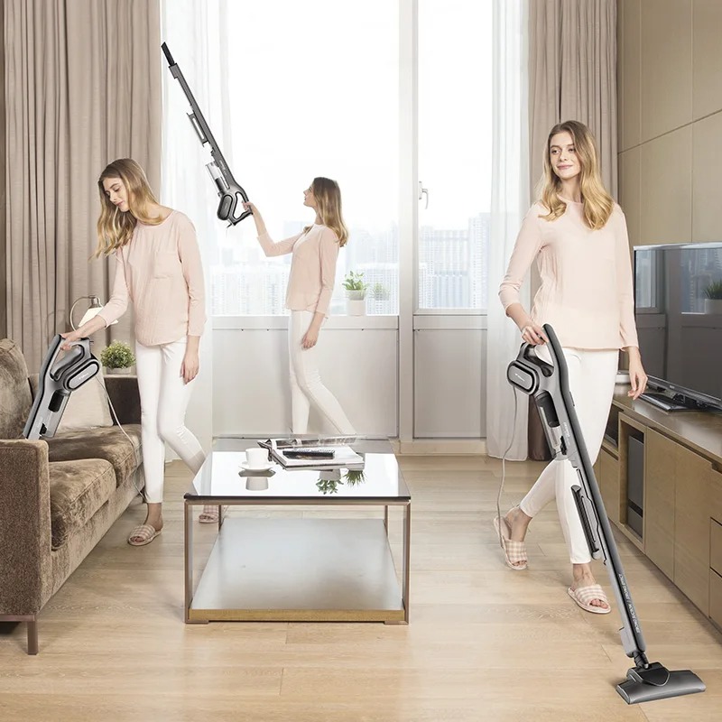 Picture of Deerma DX700S 2-in-1 Vacuum Cleaner Portable Handheld And Vertical Wired Lightweight Bagless Vacuum Cleaner