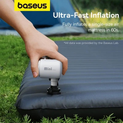 Picture of BASEUS PocketGo Portable Mini Air Pump  With Led Light