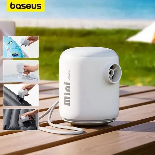 Picture of BASEUS PocketGo Portable Mini Air Pump  With Led Light