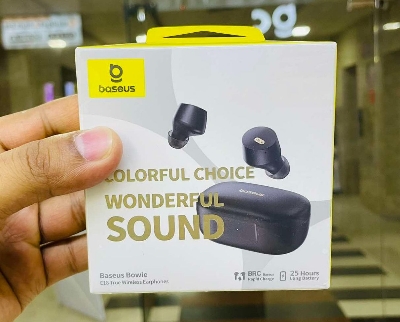 Picture of Baseus TWS E18 TWS Crystal Clear Sound With Super BASS 25Hr Music Time Black