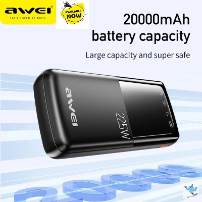 Picture of Awei P13K 22.5W Powerbank 20000mah Fast Charging