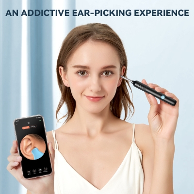 Picture of N3 PRO Wifi Ear Scoop Endoscope Cleaner Wireless Visual Electric Ear Wax Removal Tool Kit with HD Camera