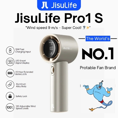 Picture of JISULIFE FA53 Pro1S Handheld Fan Ultimate Cooling-5000mah