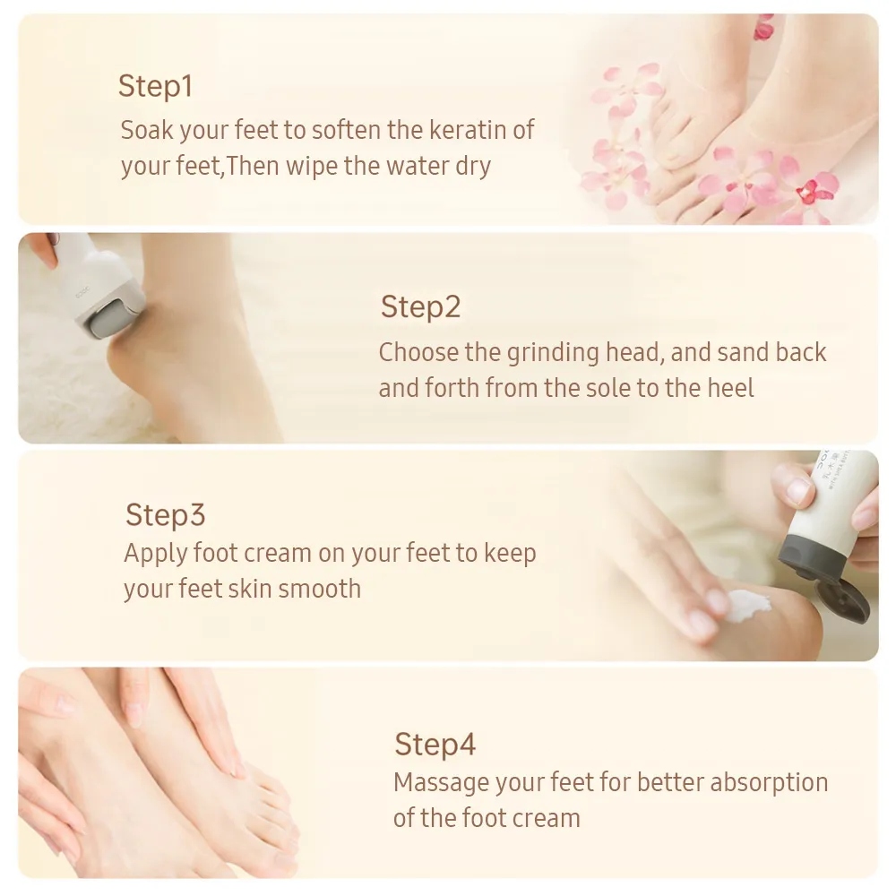 Picture of DOCO F002 Electric Pedicure Dead Skin Callus Remover