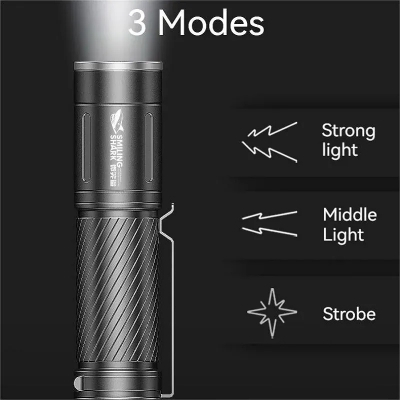 Picture of SMILING SHARK SD7115 Flashlight Strong Light Charging Ultra Bright Range