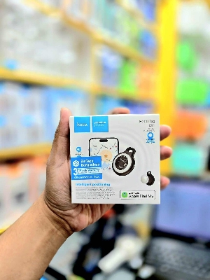 Picture of HOCO E91 tracking device, search for location of things, supports Find My, no need to install additional apps, battery life 9-12 months