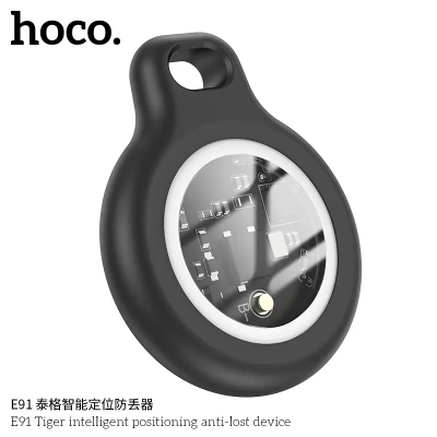 Picture of HOCO E91 tracking device, search for location of things, supports Find My, no need to install additional apps, battery life 9-12 months