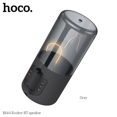 Picture of HOCO BS64 Portable Wireless Bluetooth Speaker Stereo Surround Metallic Outdoor Waterproof Portability 3-Hour Playtime